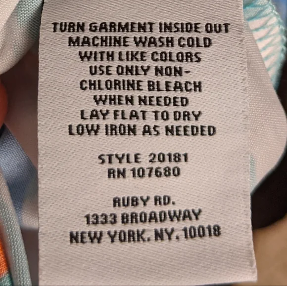 Ruby Rd. Floral Shift Dress. XL - Picture 7 of 8